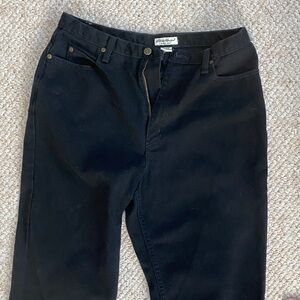 Eddie Bauer Black Jeans - Tall Straight Leg . Womens size 14 tall